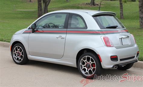 fiat gucci stripes.